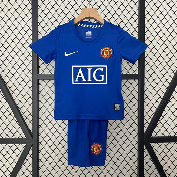 Camiseta Manchester United 3ª Retro Niño 2008 2009